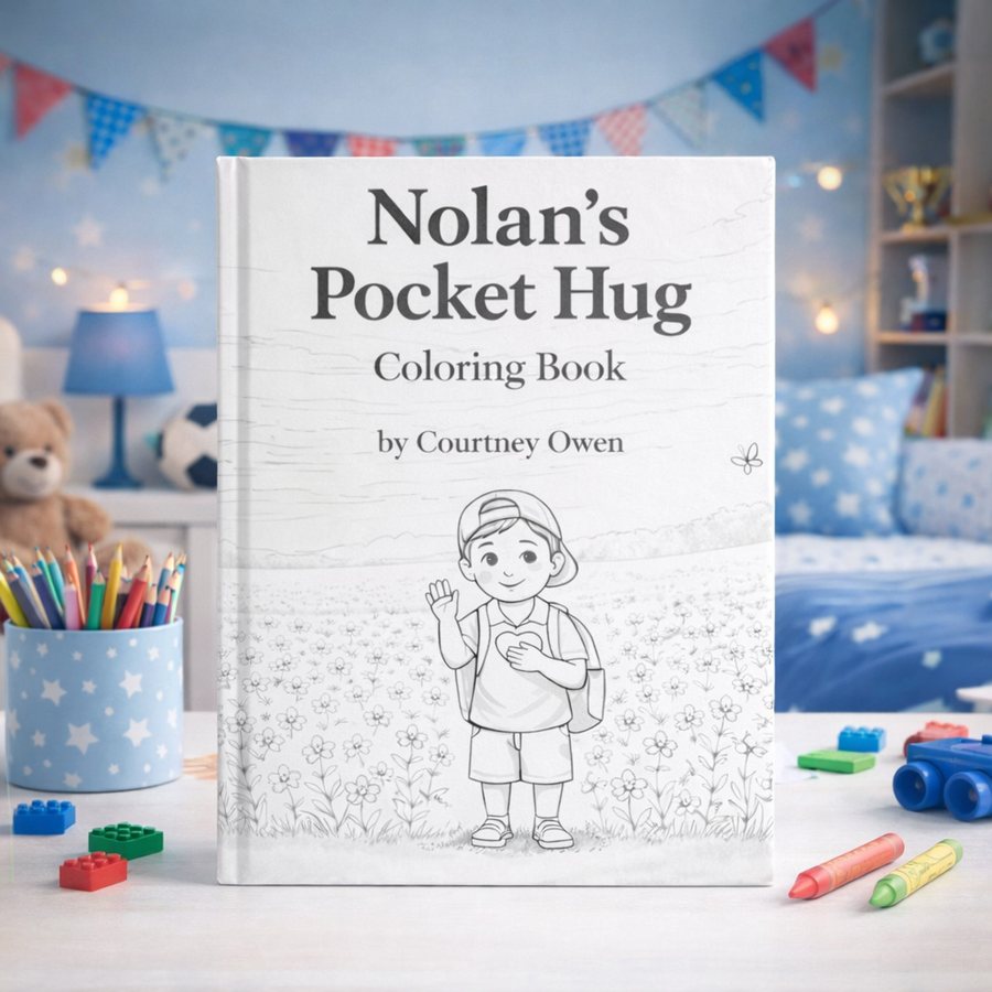 Coloring Book Edition of Nolan's Pocket Hug